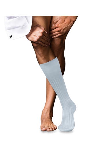 FALKE Socken No. 13 Finest Piuma Cotton light blue (6594)