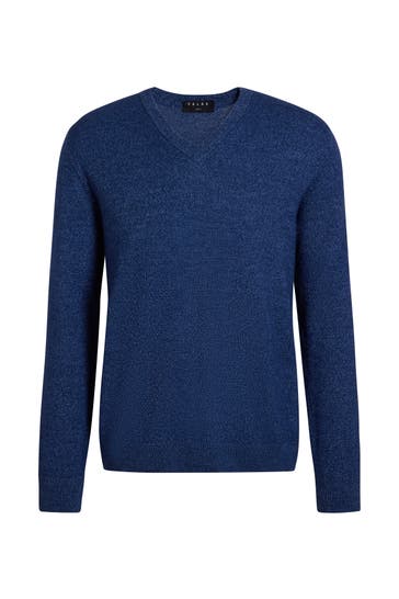 FALKE Pullover Pure Lambswool night blue (6578)