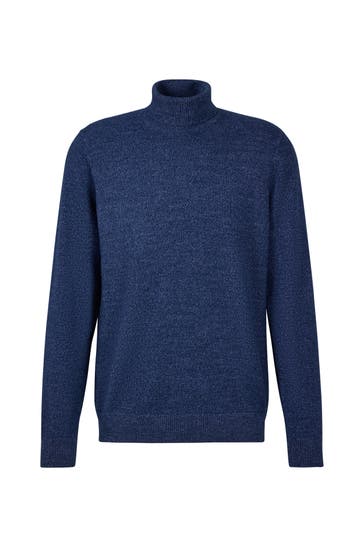 FALKE Pullover Pure Lambswool night blue (6578)