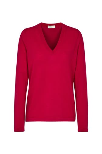 FALKE Pullover Pure Merino Wool magenta (8046)