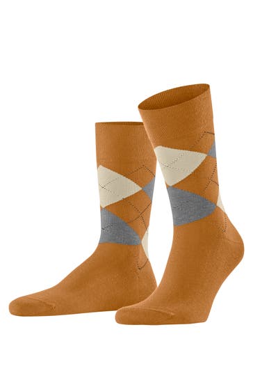 FALKE Socken Sensitive Argyle fanta-white (1236)