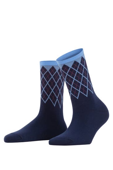 BURLINGTON Socken Mayfair marine (6120)