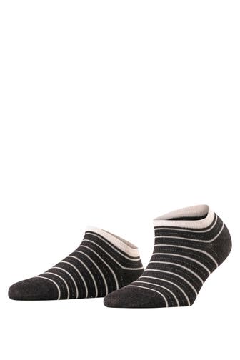 FALKE Socken Stripe Shimmer anthra.mel (3080)