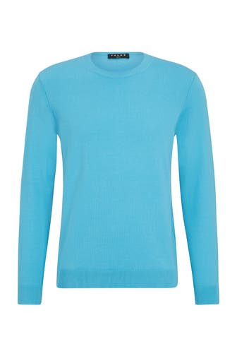 FALKE Pullover Pure Cotton azzurro (6894)