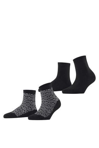 ESPRIT Socken Heart Pattern 2-Pack sortiment (0050)