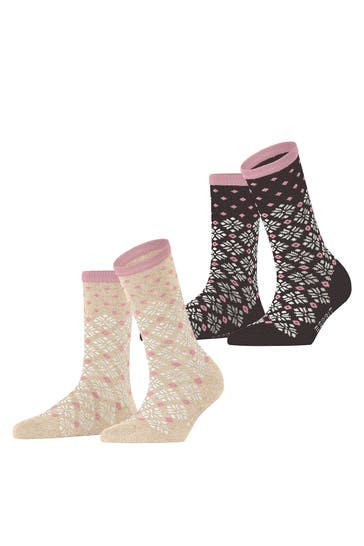 ESPRIT Socken Norwegian SO 2P sortiment (0050)