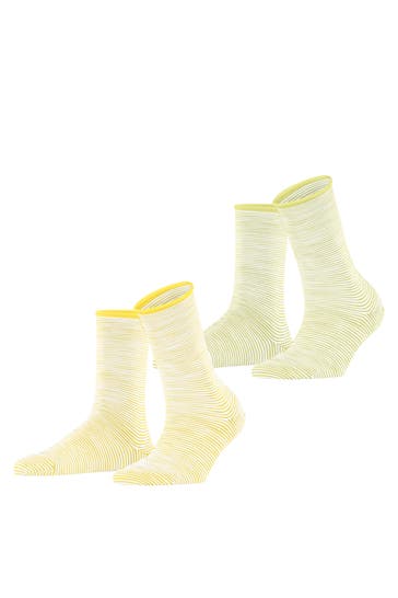 ESPRIT Socken Allover Stripe 2-Pack sortiment (0360)