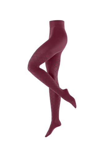 BURLINGTON Strumpfhose Argyle Affair burgundy (8326)
