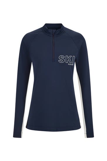 FALKE Langarmshirt space blue (6116)