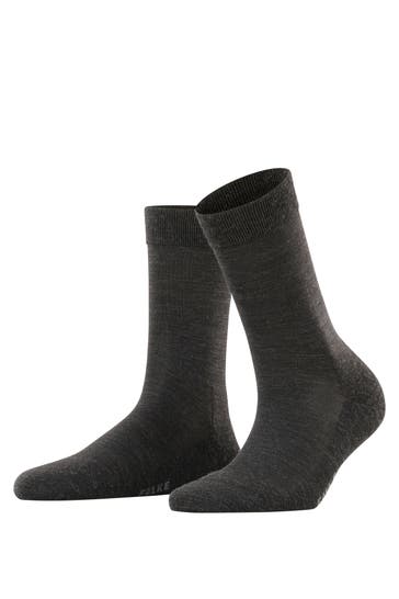 FALKE Socken Wool Balance anthra.mel (3089)