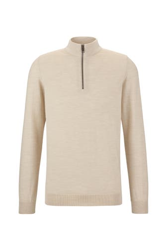 FALKE Pullover Pure Merino Wool beige mel. (4043)