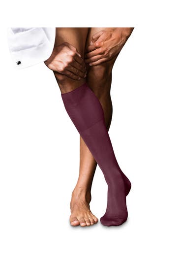 FALKE Socken No. 9 Pure Fil d´Écosse plum pie (8407)
