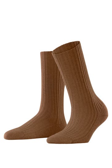 FALKE Socken Cosy Wool Boot tawny (5124)