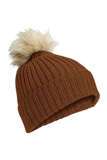 FALKE Mütze brown (5100)