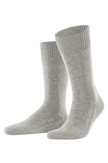 ESPRIT Socken Cable Boot light grey mel. (3845)