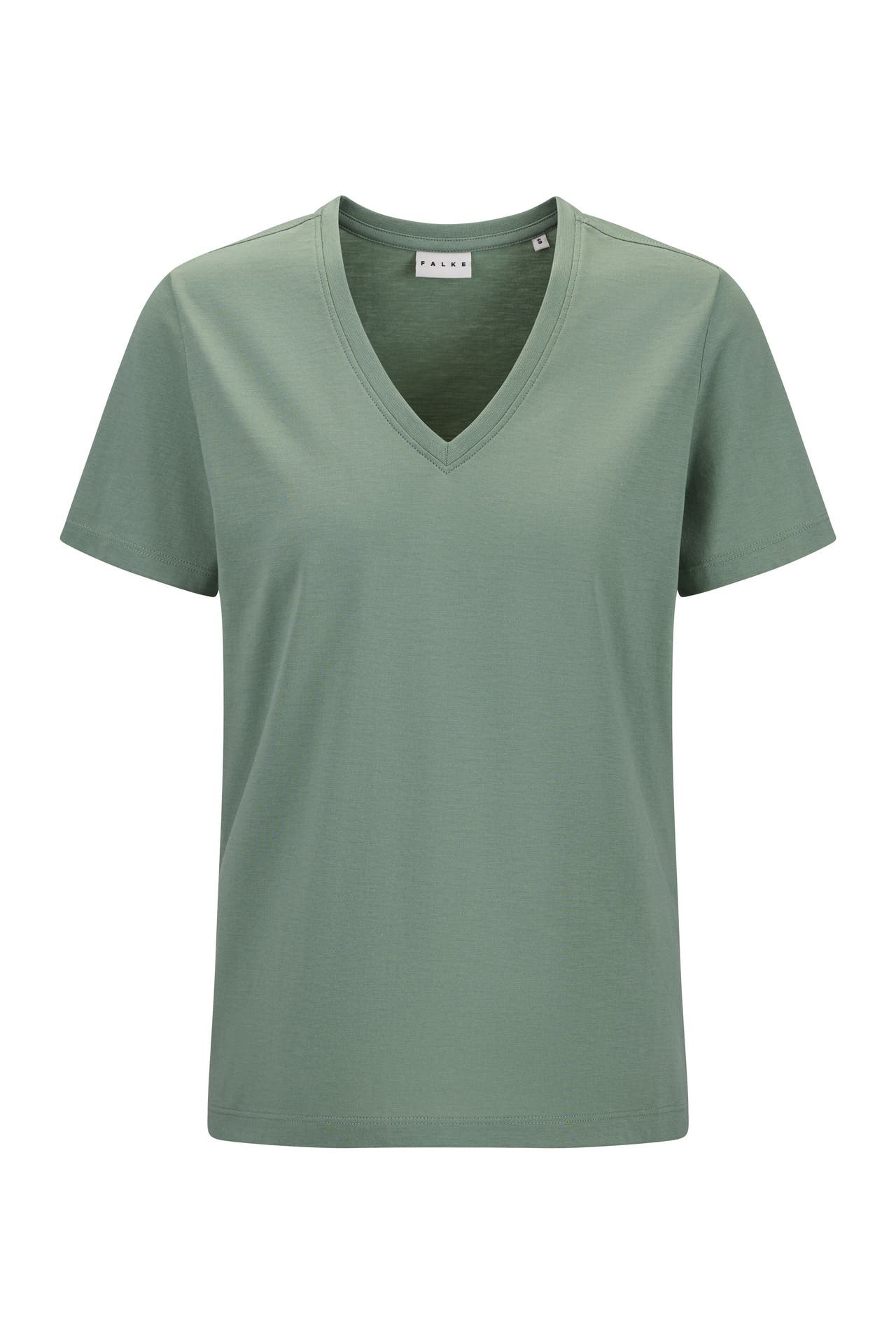 FALKE T-Shirt Essential Cotton frosty grey (7180), Bild 1