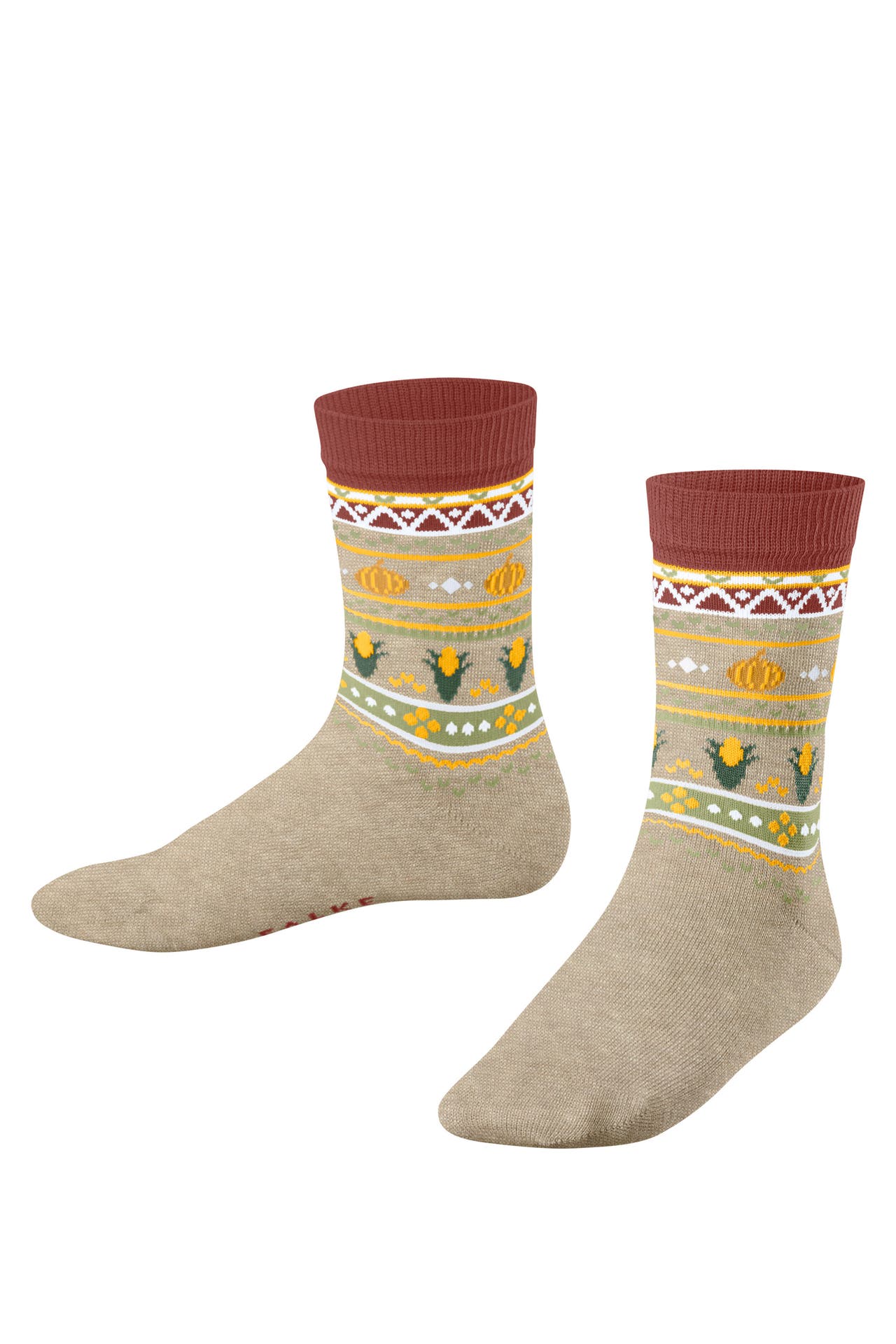 FALKE Socken Pumpkin Fair Isle, Bild 1