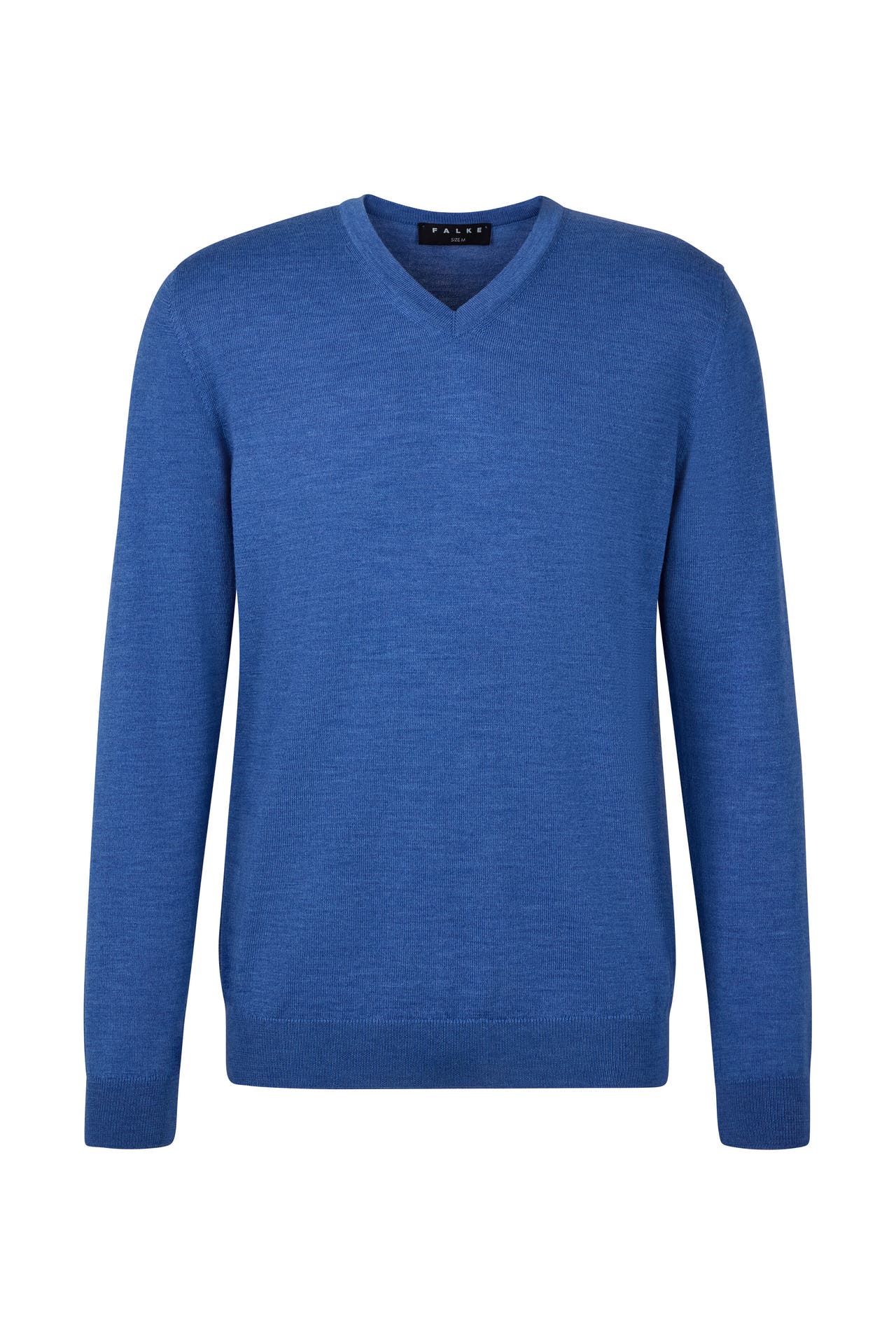 FALKE Pullover Pure Merino Wool nautic mel. (6079), Bild 1