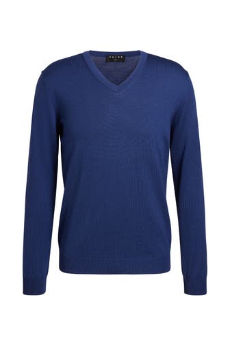 FALKE Pullover Pure Merino Wool night blue (6578)