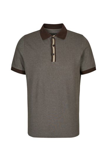 FALKE Polo-Shirt Smart Easy Care Effektgarn (9540)