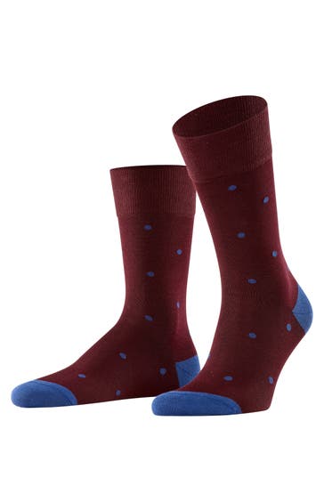FALKE Socken Dot barolo (8596)