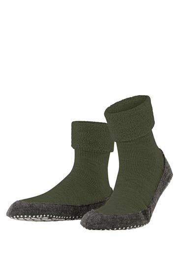 FALKE Hausschuhe Cosyshoe dark moss (7617)