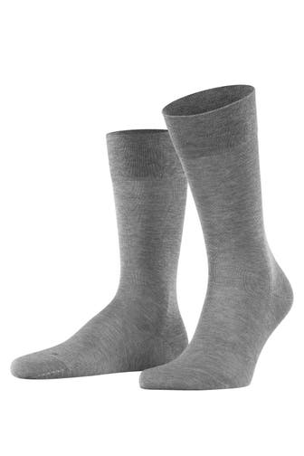 FALKE Socken Sensitive Malaga light greymel. (3390)