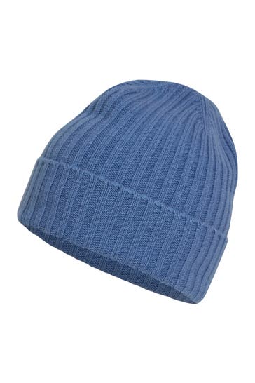 FALKE Mütze Pure Cashmere dusty blue (6845)