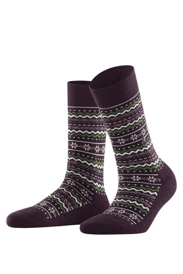 BURLINGTON Socken Holiday blackberry (8595)