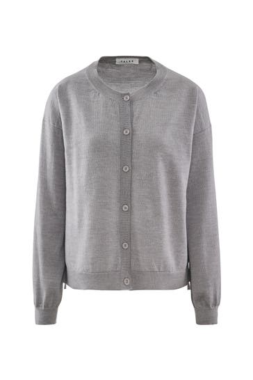 FALKE Strickjacke light grey (3400)