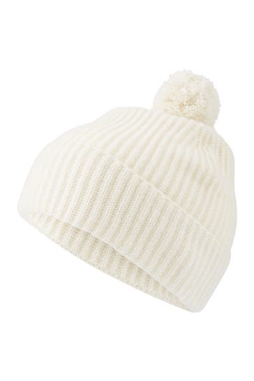 FALKE Mütze Pure Cashmere off-white (2040)