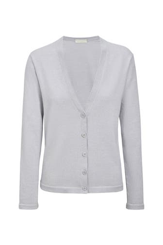 FALKE Strickjacke silver (3290)