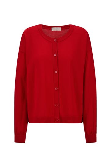 FALKE Strickjacke sporty red (8003)