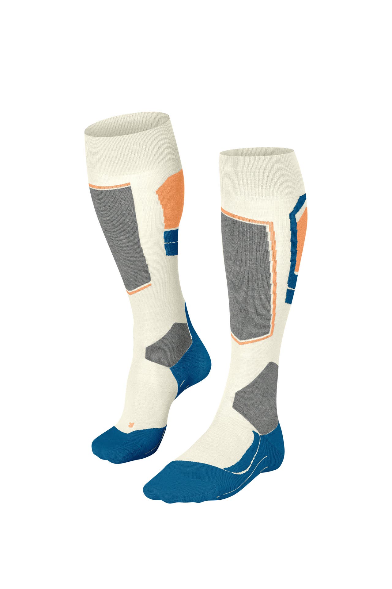 FALKE Socken SK4 Advanced offwhite-neon red (2048), Bild 1