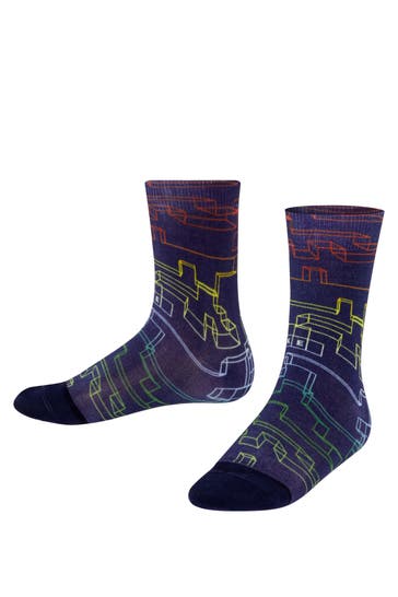 FALKE Socken Neon Squares