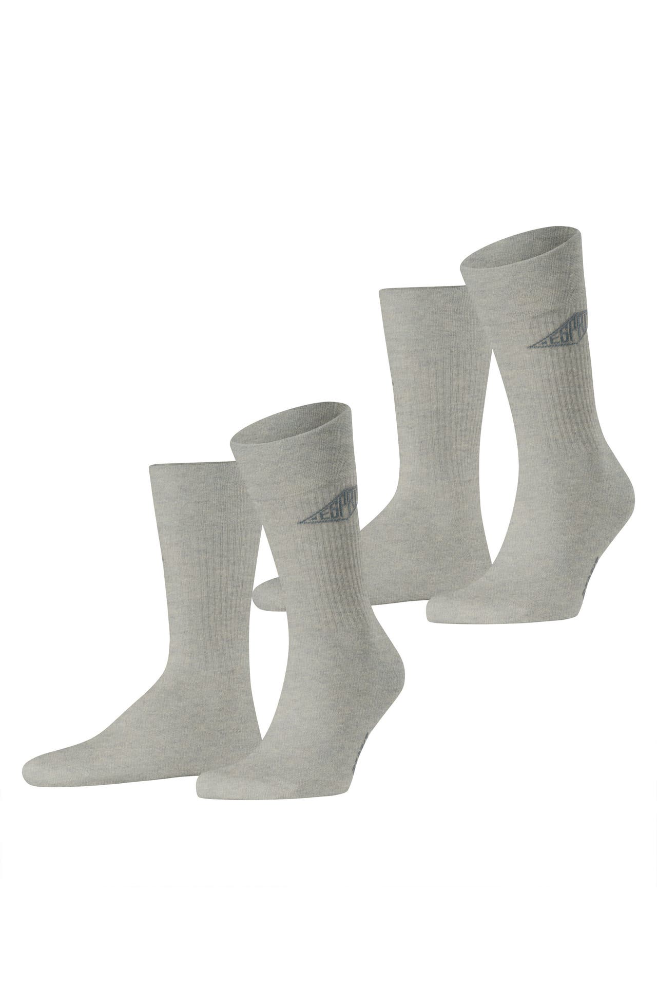 ESPRIT Socken Unisex Logo 2-Pack storm grey (3820), Bild 1