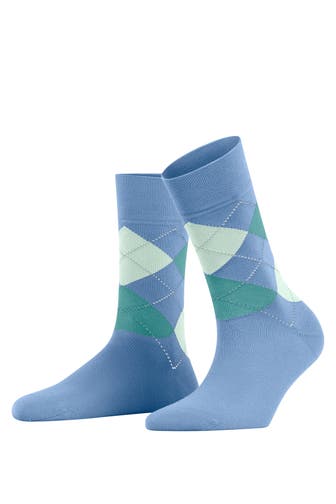 FALKE Socken Sensitive Argyle river blue (6551)