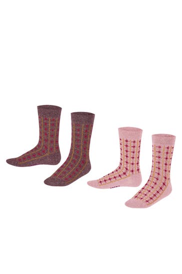 ESPRIT Socken Check 2-Pack