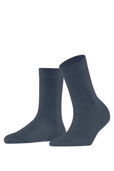 FALKE Socken Fable Estate blue ink (6491)