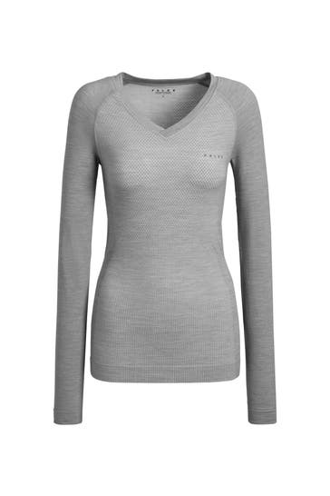 FALKE Langarmshirt grey-heather (3757)