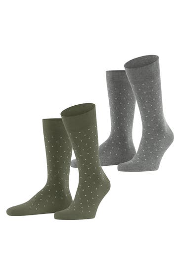 ESPRIT Socken Fine Dot 2-Pack sortiment (0030)