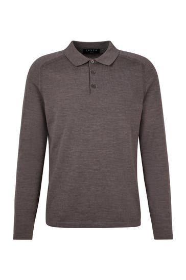 FALKE Pullover Premium Merino Wool walnut mel (5970)