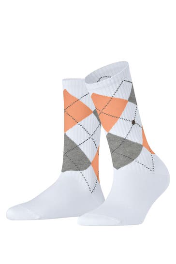 BURLINGTON Socken Rib Courtside white (2002)
