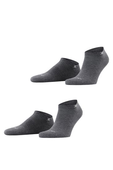 BURLINGTON Socken Everyday 2-Pack anthra.mel (3081)