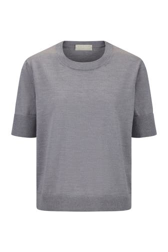 FALKE Pullover Pure Merino Wool light grey (3400)