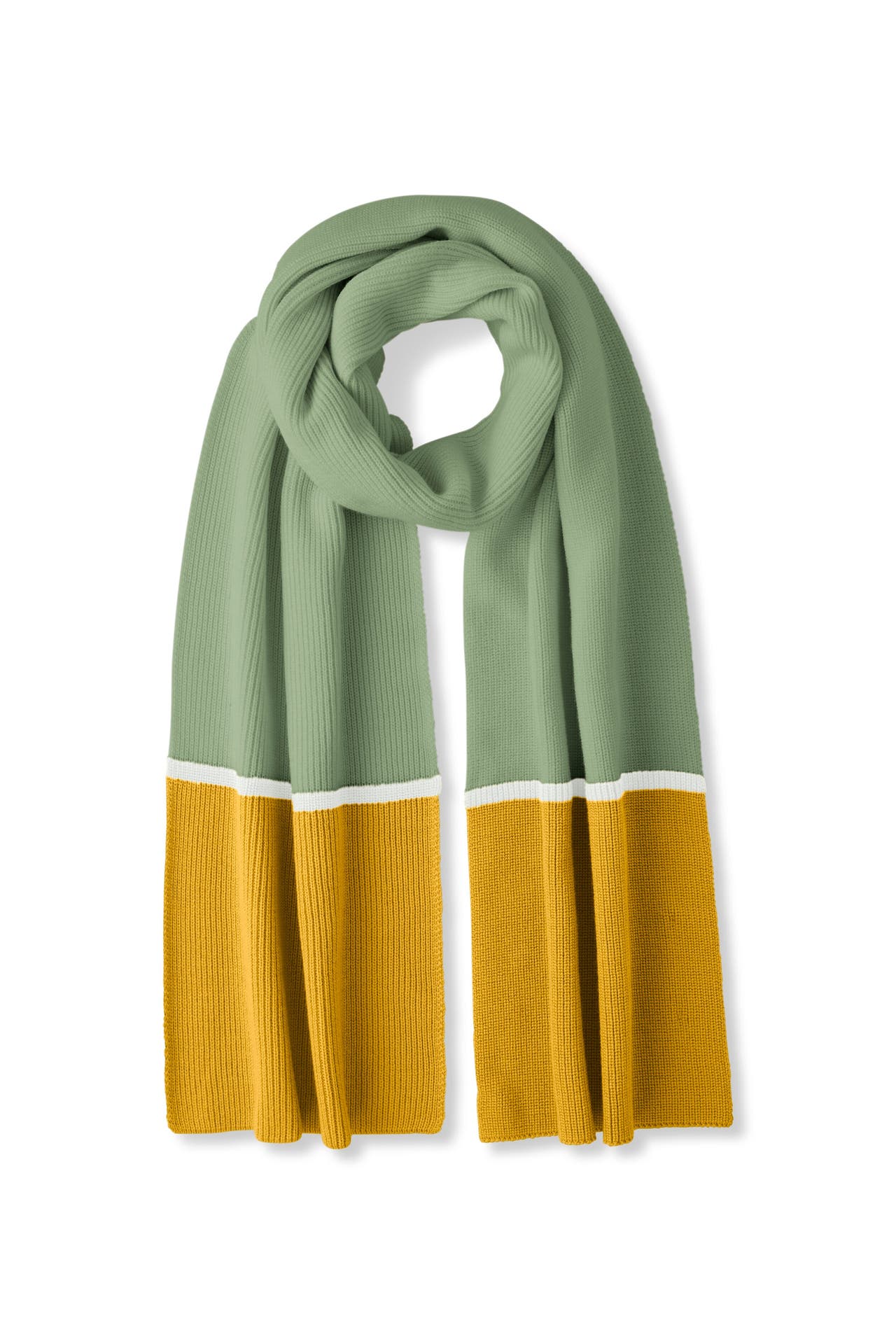 FALKE Schal quiet green (7378), Bild 1