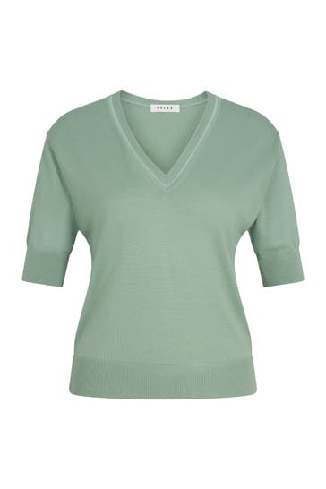 FALKE Pullover quiet green (7378)