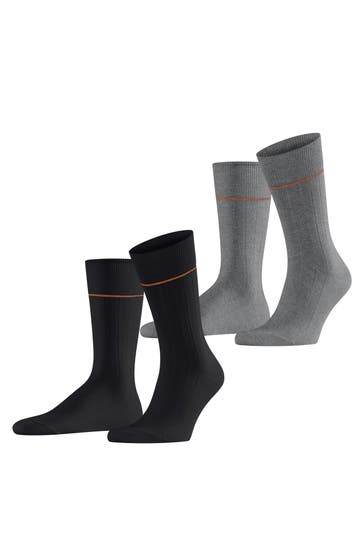 ESPRIT Socken Accent Rib 2-Pack sortiment (0050)
