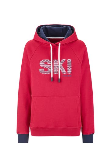 FALKE Hoodie red (8644)