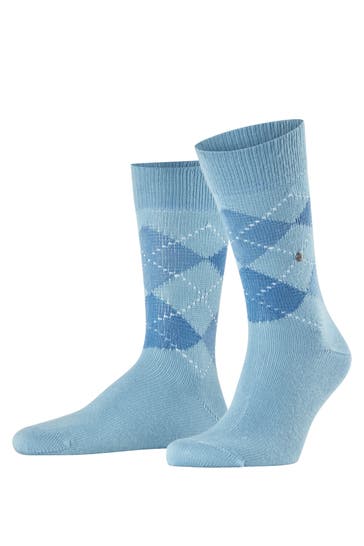BURLINGTON Socken Preston deep sea (6542)